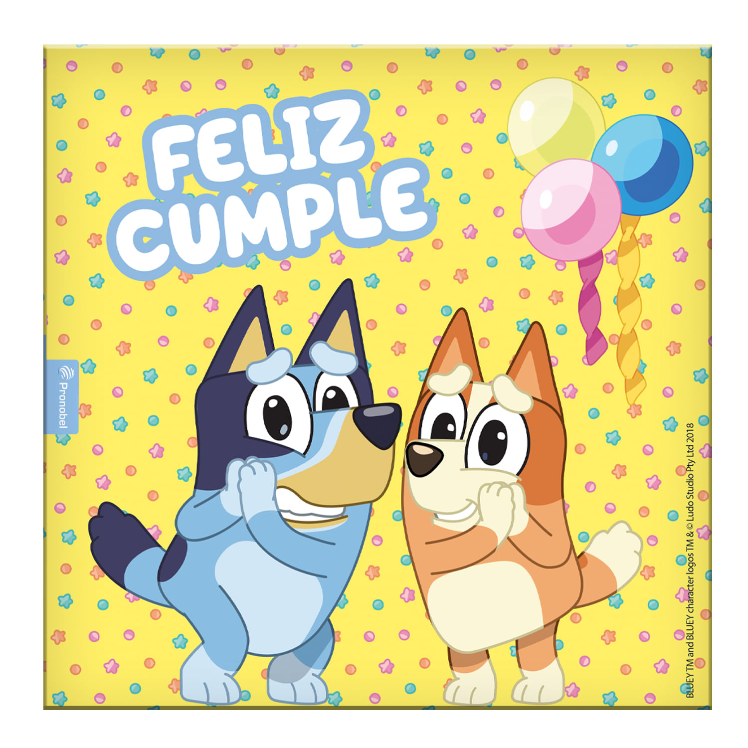 Set 10 Servilletas 33 x 33 Cm Bluey