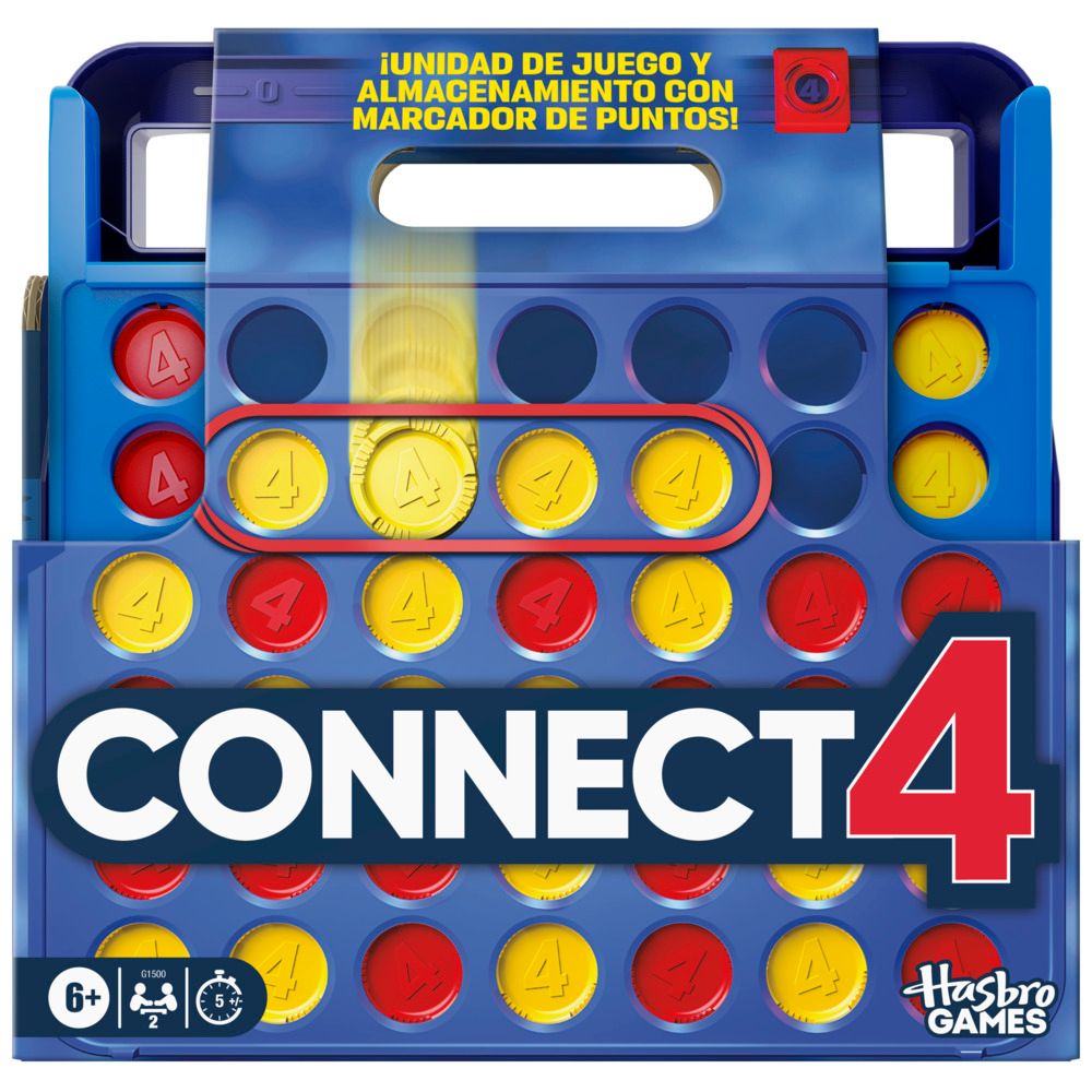 Juego De Salon Conecta 4 Hasbro