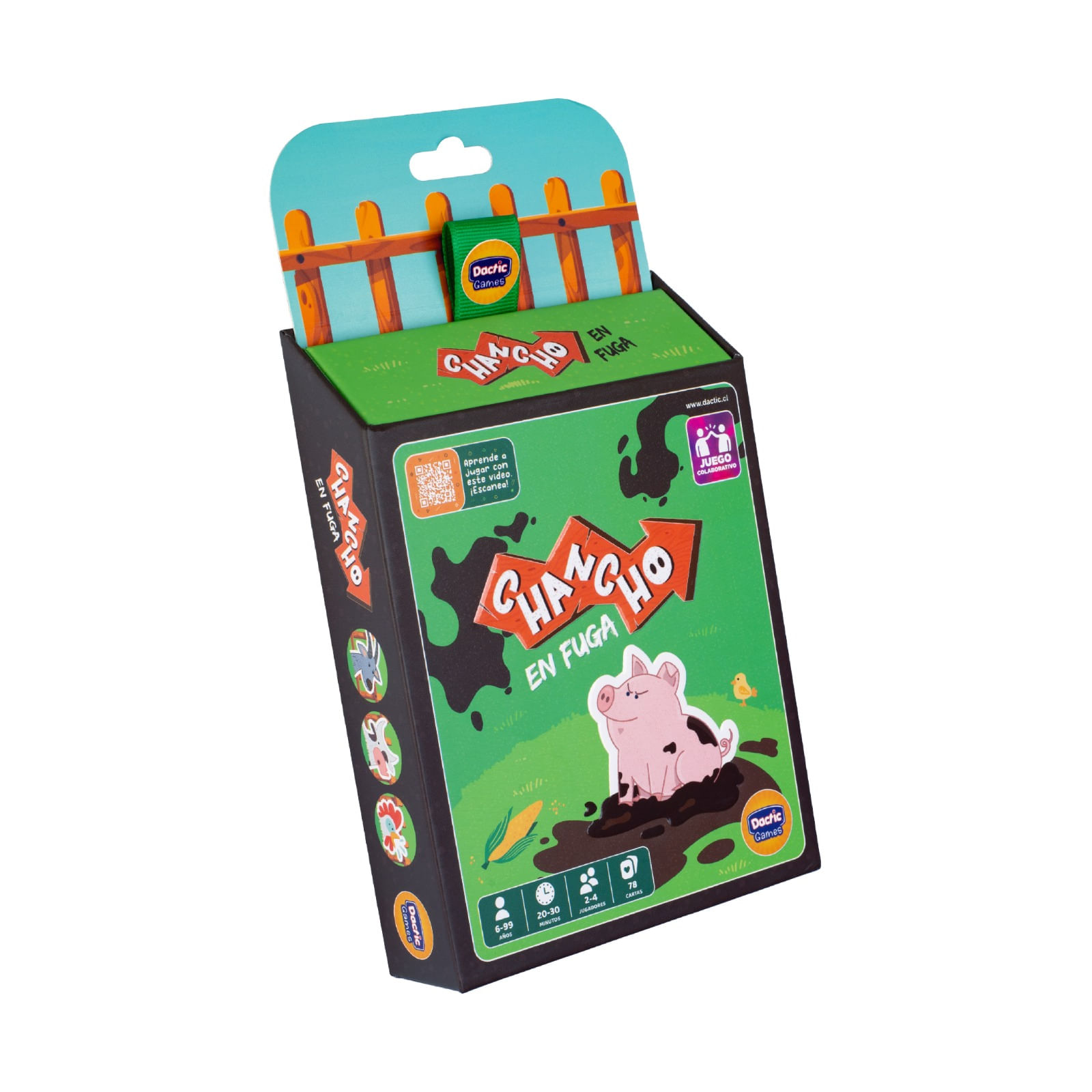 Juego De Mesa Chancho En Fuga Dactic