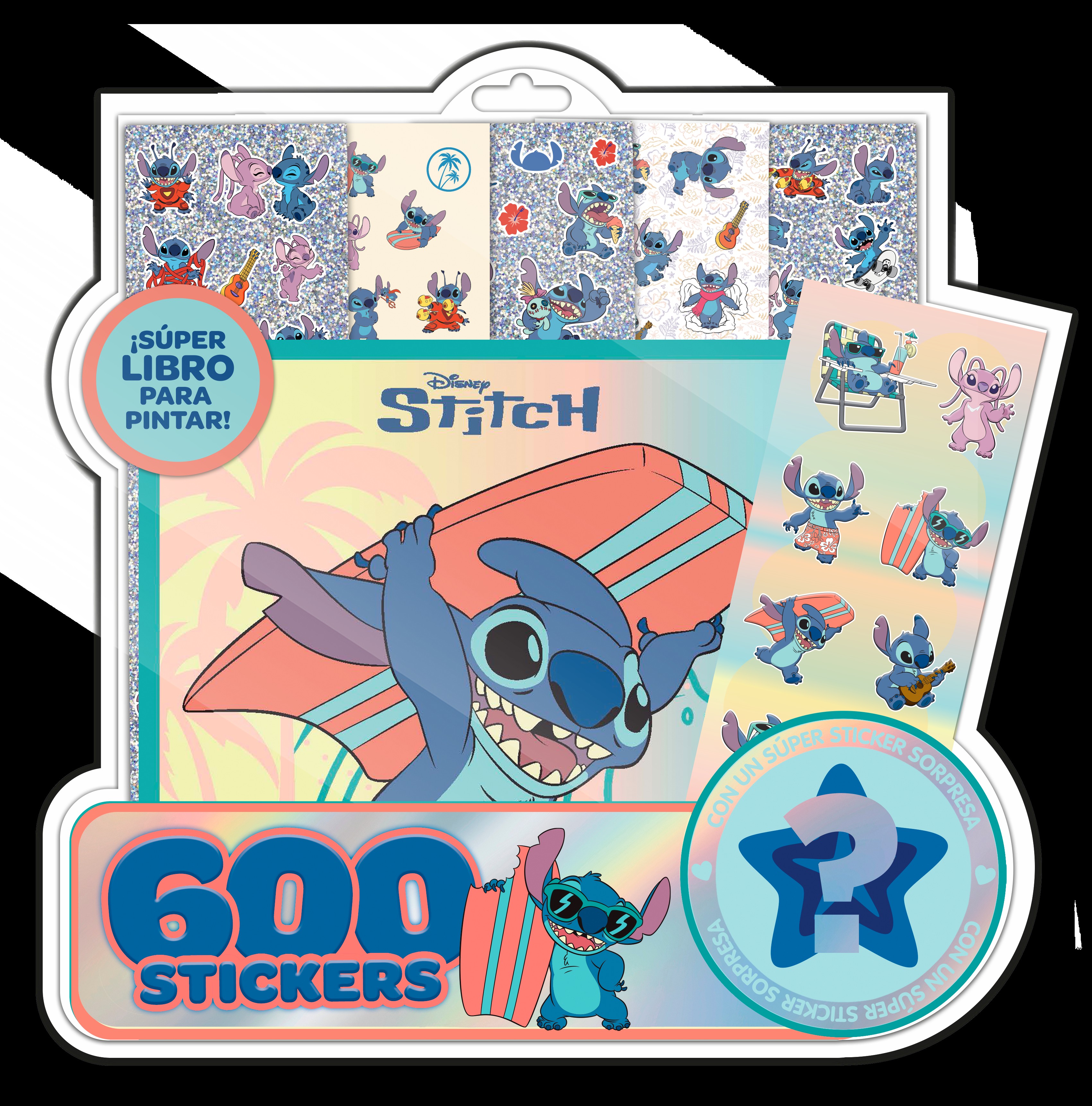 Blister 600 Stickers Stitch