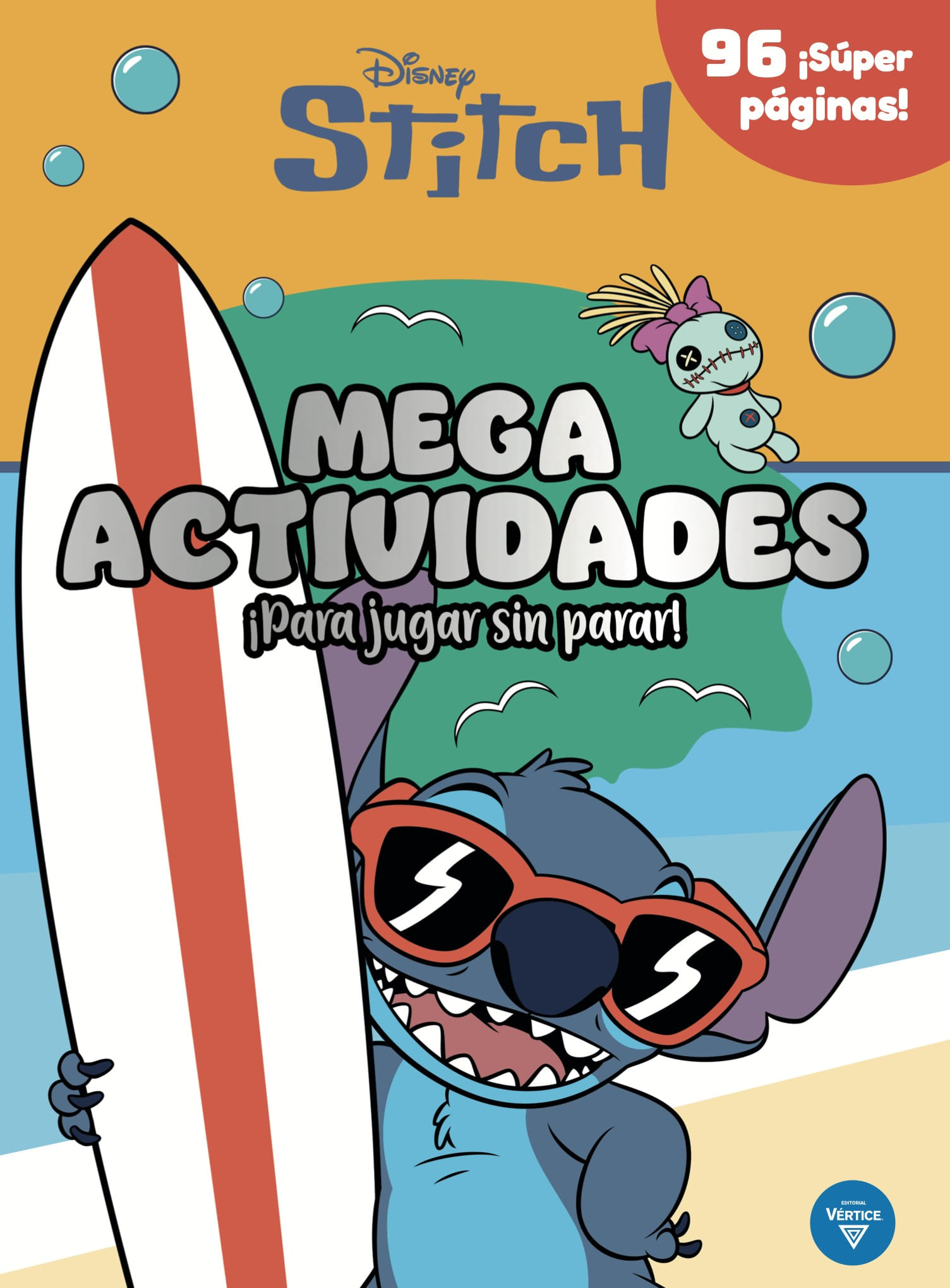 Libro De Actividades 96 Paginas Stitch